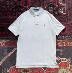 ポロラルフローレン スモールポニー ポロシャツ ナチュラル M