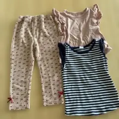 baby GAP ELFINDOLL トップス パンツ の3点セット90cmのサムネイル