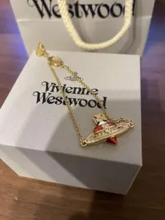 【新品】Vivienne Westwood ディアマンテハートブレスレット