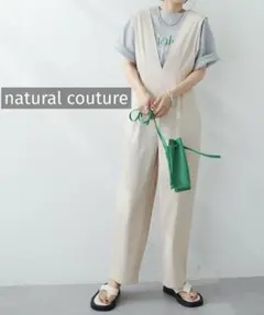 S*Y様 k0257 natural couture ハイウエスト深Ｖサロペットのサムネイル