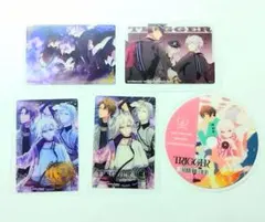 アイナナ TRIGGER ウエハース 3周年箔押し 1周年コースター 5点セット