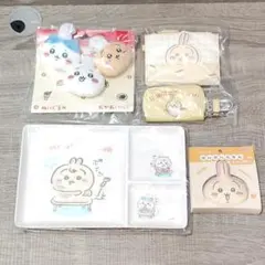 【グッズ】 ちいかわグッズ 5点セット おかおバッジ フラグメント キーケース他