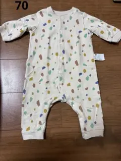 UNIQLO スウェットカバーオール　ドッド　70