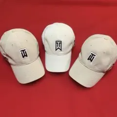 NIKE タイガーウッズコレクションベージュキャップ他3点セット