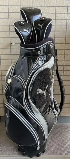【希少】プーマ ゴルフ キャディーバック おまけヘッドカバー