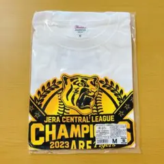 阪神タイガース 2023 JERAセ・リーグ優勝記念ビールかけTシャツ 白 Ｍ