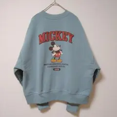 ディズニー ミッキー ミッキーマウス ヴィンテージ風 スウェット トレーナー