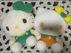 ハローキティ　特大 シトラスドール　クリームソーダドールBIGぬいぐるみ ハローキティ クリームソーダドール シトラスドール ぬいぐるみ 特大