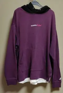 KANGOL メンズ パーカー パープル　M