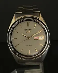 ★奇跡的 상태좋음 ！2000年ミレニアムSEIKO 5自動巻メンズ腕時計 動作良好