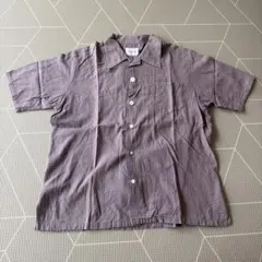 CAL O LINE 半袖シャツ パープル Mサイズのサムネイル