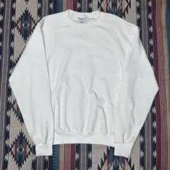 美品 Champion エコ クルーネック スウェット 白 M