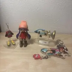 スプラトゥーン2 食玩　ブキ　フィギュア　おもちゃ キーホルダー