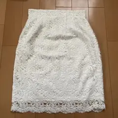 ROPÉ PICNIC ホワイト タイトスカート 38