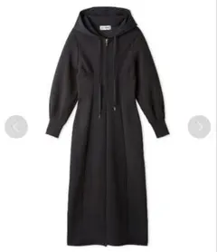 LILY BROWN リリーブラウン ボンディングフーディーワンピース