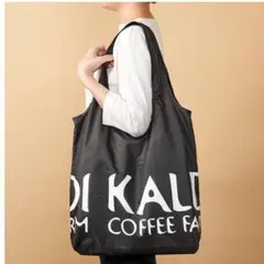 「KALDI」 エコバッグ 　黒