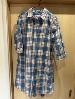 美品　Arnold Palmer チェック柄五分袖シャツ サイズ4（LL）