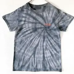 CHOMP Tシャツ タイダイ柄 スカル バックプリント S〜M 회색