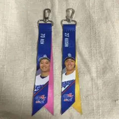中日ドラゴンズ　FC ボンフィンキーホルダー 津田啓史 近藤廉 セット