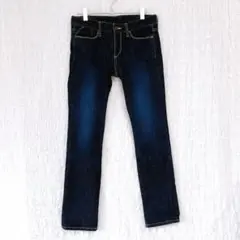 3755 フローレント　ストレートデニム　日本製　綿　濃ブルー　ストレッチ　40のサムネイル