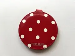 UNDERCOVER 水玉柄 コンパクトミラー　レッドのサムネイル