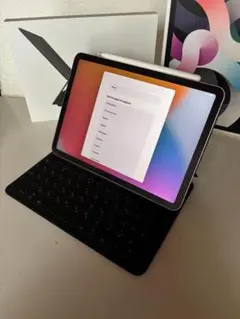 iPad Air第4世代Apple Pencilキーボード付きケース箱初期化済み