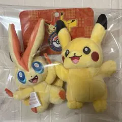 ポケモンセンター ハイタッチマスコット ピカチュウ＆ビクティニ