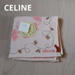 CELINE ピンク ねこ 綿100% オーガニックコットン