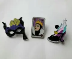 ディズニー　ピンバッチトレード　ヴィランズ