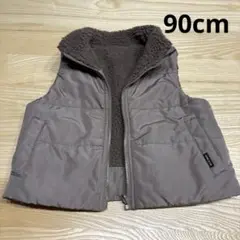 COMME CA ISM ダウンジャケット リバーシブル 90