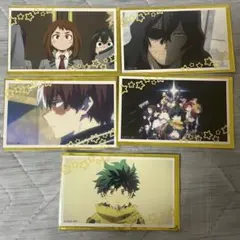 僕のヒーローアカデミア オープンスクール 第2回 B賞 ステッカー 5点セット