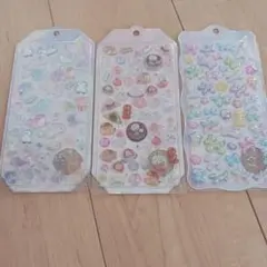 クーリア　ボンボンドロップシール3枚セット