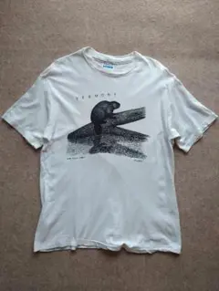 Hanes '90vintage VERMONT Tシャツ Lサイズ クリーム色