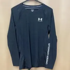 UNDER ARMOUR HEATGEAR 長袖シャツ XL ブラック