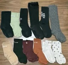 比較的綺麗なキッズ靴下 （12足）