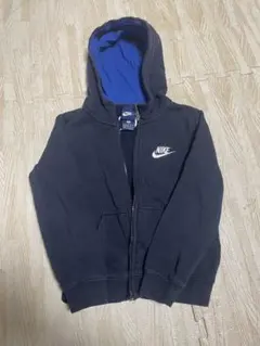 ナイキ　キッズ　パーカー　ネイビー