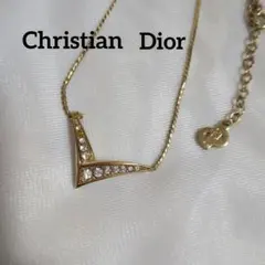 Christian Dior クリスチャンディオール　ネックレス　ゴールド
