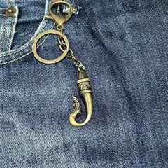 新品 K02 キーホルダー トライバル アメカジ ストリート アンティーク 小物