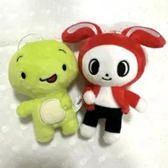 まいぜんシスターズ(ぜんいち、マイッキー)ぬいぐるみマスコット　2体セット