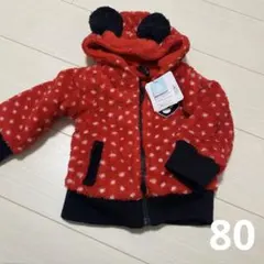 (80)ベビードール ミニーちゃん　耳付き　パーカー