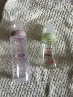 NUKとPigeon 哺乳瓶セット 120ml・240ml