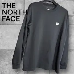 極美品THE NORTH FACE ブラック長袖カットソー Tシャツワンポイント
