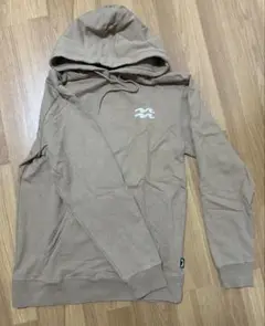 BILLABONG ベージュ フード付きパーカー　M
