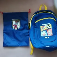 ポケモン JFA リュックサック ネイビー