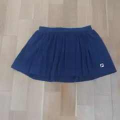 FILA プリーツスカート ネイビー