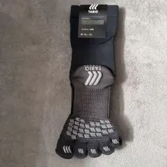 TABIO サッカーソックス M ブラック