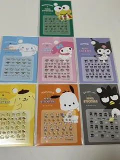 ネイルシール　サンリオ　7点セット