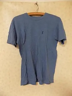 82238 YVES SAINT LAURENT 半袖　Tシャツ　紺　M