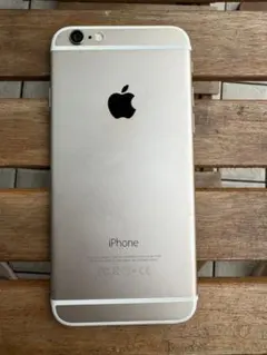 【画面割れ有】iPhone 6 充電容量88% Gold 64GB docomo