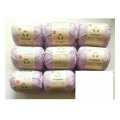 コットナブル　オーキッドパープル 約25ｇ(約85m)×8玉